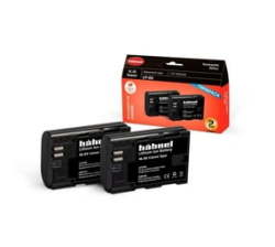 Hahnel HL-E6 Canon Digital Camera Lithium Ion Battery LP-E6 Twin Pack