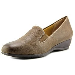Trotters Women's Lamar Loafer Sage Veg Tumbled Leather Us 8 W