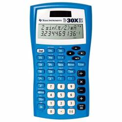 Texas Instruments TI-30X Iis Scientific Calculator Blue