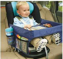 On The Go Waterproof Play N' Snack Car Seat Tray