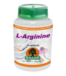 Willow - L-arginine 50 Capsules