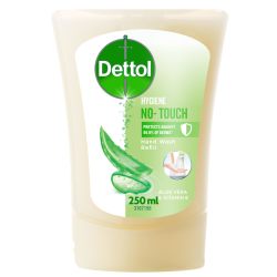 Dettol 250ML Liquid Hand Wash No-touch Hygiene Soap Aloe Vera Refill Personal Care Ph Balance & Gentle On Skin