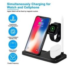 4IN1 Foldable 15W Wireless Charging Station