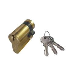 Fortis V-cam Single Cylinder Brass Ka Lock