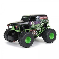 Ship From Usa New Bright 1:24 Remote Control Monster Jam Grave Digger New