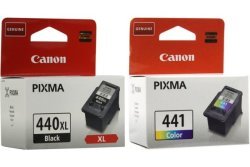 Canon Ink PG440XL & CL441XL Black & Tri Colour Cartridge