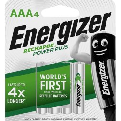 Energizer Aaa Nimh Batteries 4-PACK