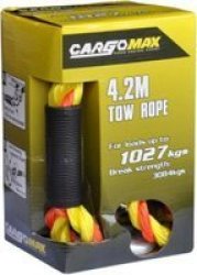 1027KG Tow Rope - With Safety Hooks