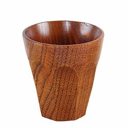Dennzar Nordic Handmade Cup Finnish Portable Wooden Outdoor Camping Drinking Cup Coffee Mug Natural Solid Wood Tea Cup E