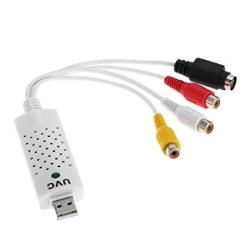USB 2.0 Video Audio Capture Card HD Video Converter Adapter Edit Video For Camcorder DVD PC