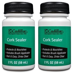 Cadillac Cork Sealer 2 Oz 2-PACK - Waterproof & Protect Cork Sandals &  Fishing Rods From Drying Cracking & Flaking Prices | Shop Deals Online 