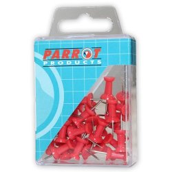 Push Pins Boxed 30 - Red