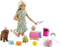 Barbie - Puppy Party Playset And Doll