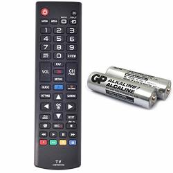 AKB73975702 Replacement Tv Remote For LG Tv AKB73975701 AGF76631042 42LA6200 47LA6200 50LA6200 55EA8800 55EA9700 55EA9800 55EA9850 55LA6200 55LA7100 55LA9650 55LA9700 With Gp Alkaline 2 Batteries