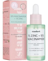 10% Niacinamide Serum For Face Hyaluronic Acid With Cucumber Extract Soothing And Hydrating For The Skin. 30ML 1OZ