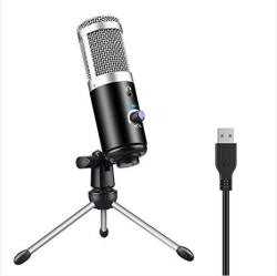 Usb Microphone Fifine Plug &play Home Studio Usb Condenser Microphone For Skype Recordings For Youtube Google Voice Search Games Windows mac -k668