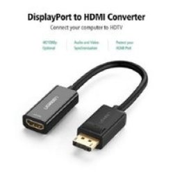 UGreen Dp M To HDMI F 4K@30 Adp-bk