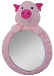 4akid Plush Rear-view Mirror Piggy