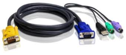 Aten 2L-5303UP 3m USB to PS 2 Hybrid Cable