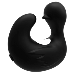 Duck It Hot USB Rechargeable MINI Massager & Finger Vibe - Jet Black
