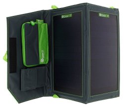 Gearit Solar Charger Foldable Compact 11W 5.5V Efficiency Solar Panel Portable Charger With Dual USB Ports