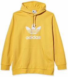 Adidas Originals Men's Trefoil Warm-up Hoodie Core Yellow Medium