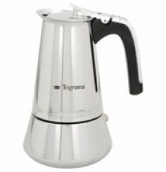 - Riflex Stainless Steel Coffee Maker - 6 Cups