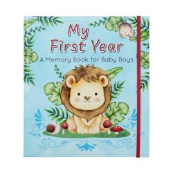 My First Year For Baby Boys Hard Cover