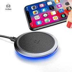 Mcdodo Wireless Charger 7.5W Wireless Charging For Iphone X 8 8 Plus 10W Fast Wireless Charging For Samsung Galaxy S8 NOTE 8 5 S7 5W For Galaxy S9 S9