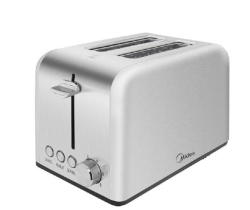 Midea Toaster With Warming Rack 240V-850W Stainless Steel