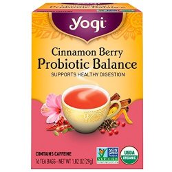 Yogi Tea Cinnamon Berry Probiotic Balance 16 Ea