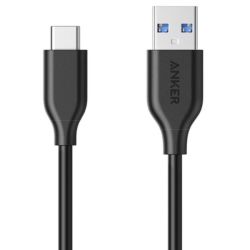 ANKER Powerline 3FT Usb-c To USB 3.0 Cable Black
