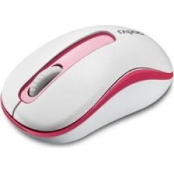 Rapoo M10 Plus Wireless Optical Mouse - Red