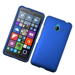 Microsoft Lumia 640 XL Case Eagle Cell Rubberized Hard Snap-in Case Cover For Microsoft Lumia 640 XL Blue
