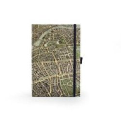 London Map Journal Notebook Blank Book