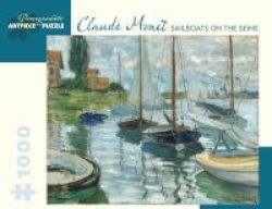 Claude Monet - Sailboats On The Seine 1000-piece Jigsaw Puzzle Jigsaw