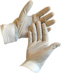Powdered Latex Examination Gloves Small Box Of 100