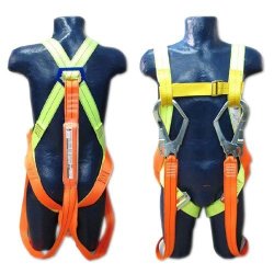 Safeway Safety Harness Double Lanyard With Scaffold Hook