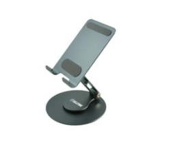 Rotatemini Ergonomic Foldable Rotatable Smart Phone Tablet Stand - Deep Grey