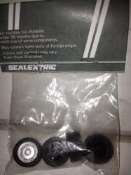 Scalextric - Jaguar Front & Rear Mags And Tyres Nos 1:32 Scale
