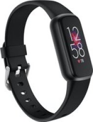 Tuff-Luv Smart Watch Strap For Fitbit Luxe Small Black