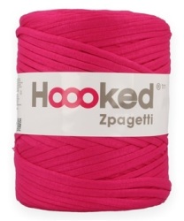 Spaghetti T-shirt Yarn - Super Pink - Sold Per Meter