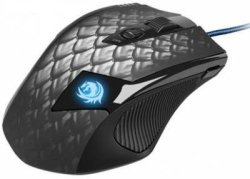 Sharkoon Drakonia Black Gaming Laser Mouse With Adjustable Weights 8200 Dpi Avago 9800 Laser Sensor 11 Programmable BUTTONS+4-WAY Scroll Wheel USB I