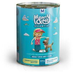 Monty & Me Essential Adult Wet Dog Food - 420G