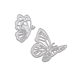 We-buys Flying Butterfly Curves Cutting Dies Carbon Steel Stencil Metal Diy Template