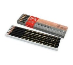 Technalo Water-soluble Graphite Pencil - Set Of 6