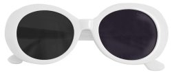 Bad Girl Cupcake White & Black Sunglasses