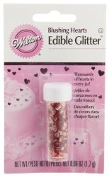 Wilton Edible Glitter Pink Hearts