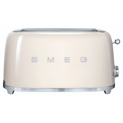 Smeg 50'S Style Retro 4 Slice Toaster in Vintage Cream Renprop