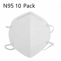 KN95 Dust Masks Full Face Mask With Free Adjustable Headgear N95 Mask Full Face Mask Dust Masks 10PACKS